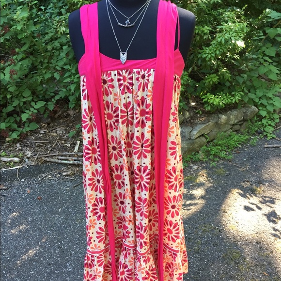 Bright Flowery Sunshine Sundress - Picture 5 of 7